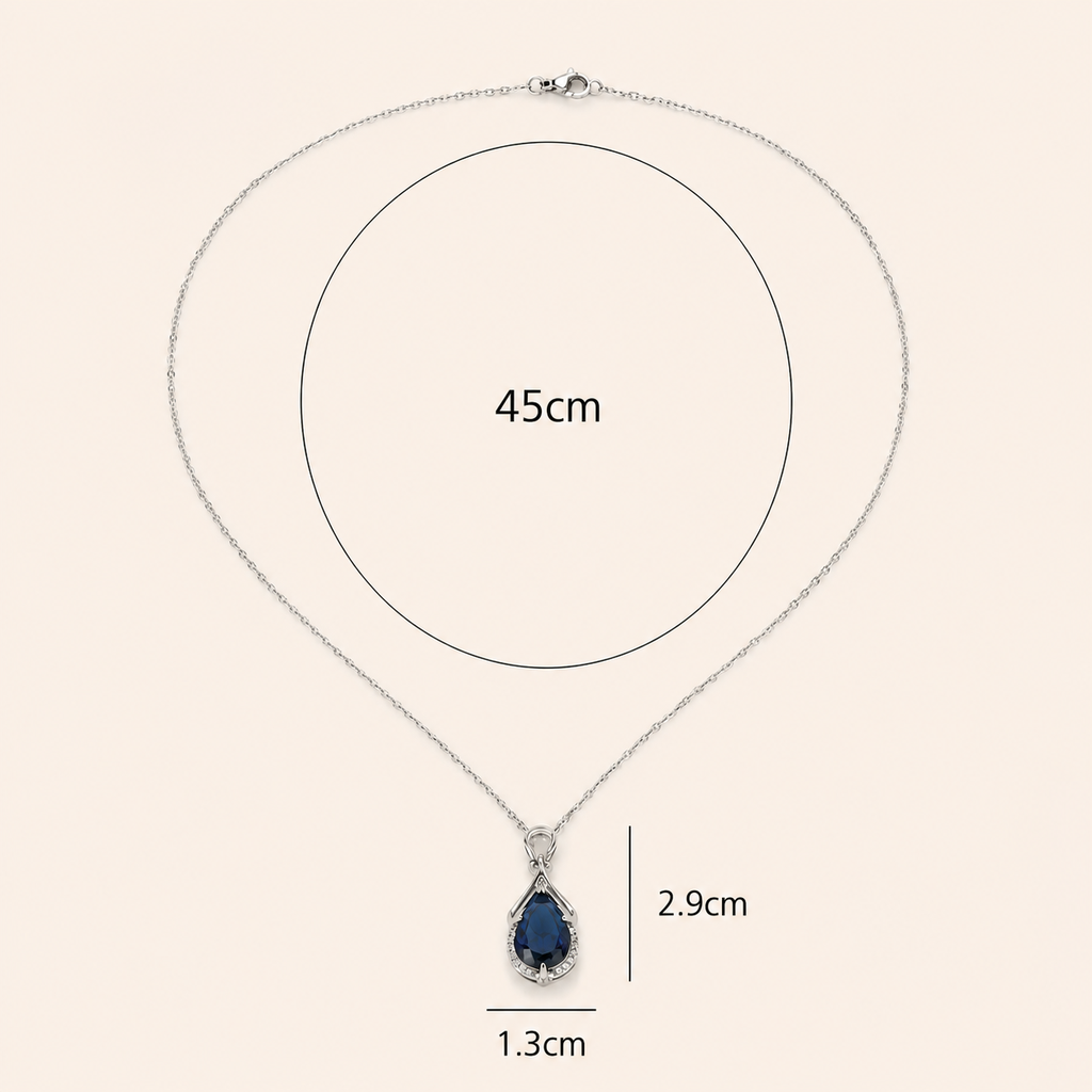 Alindra Feymorra Necklace | White Gold