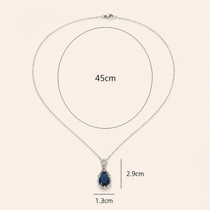 Alindra Feymorra Necklace | White Gold