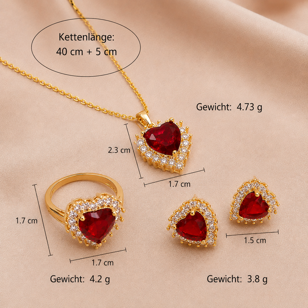 Anavelle Roubella Jewellery Set | Gold