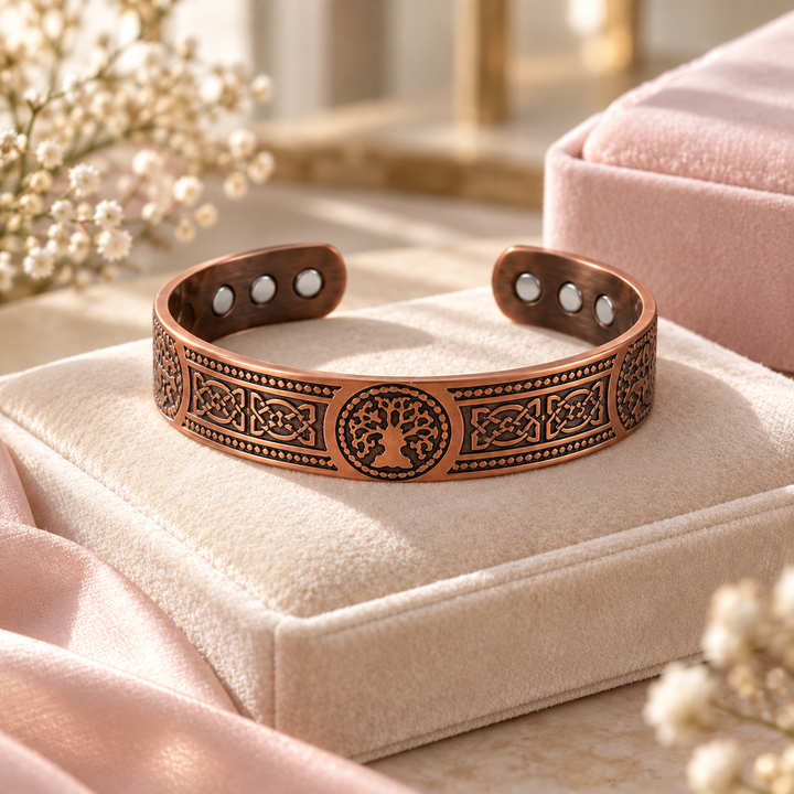 Antique Knot Bracelet made of Copper