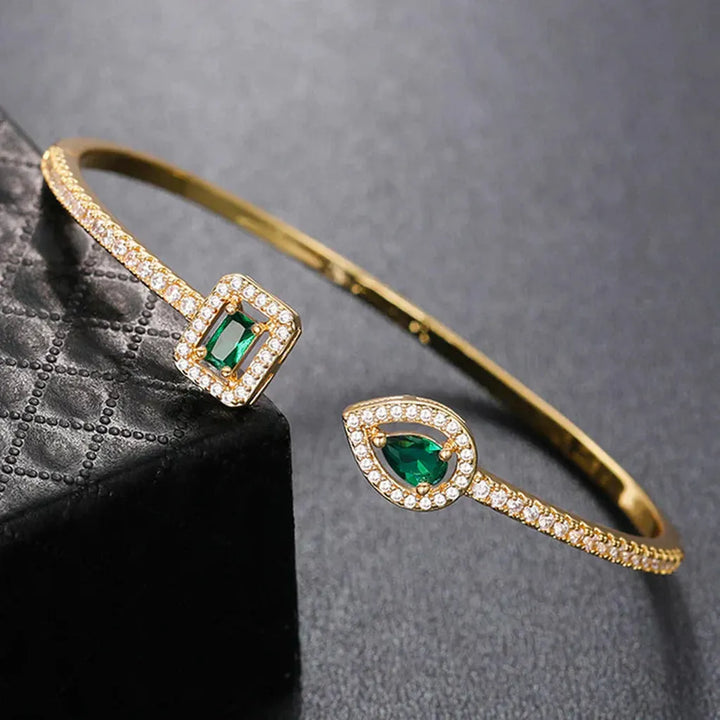 Claudia Bracelet in Emerald