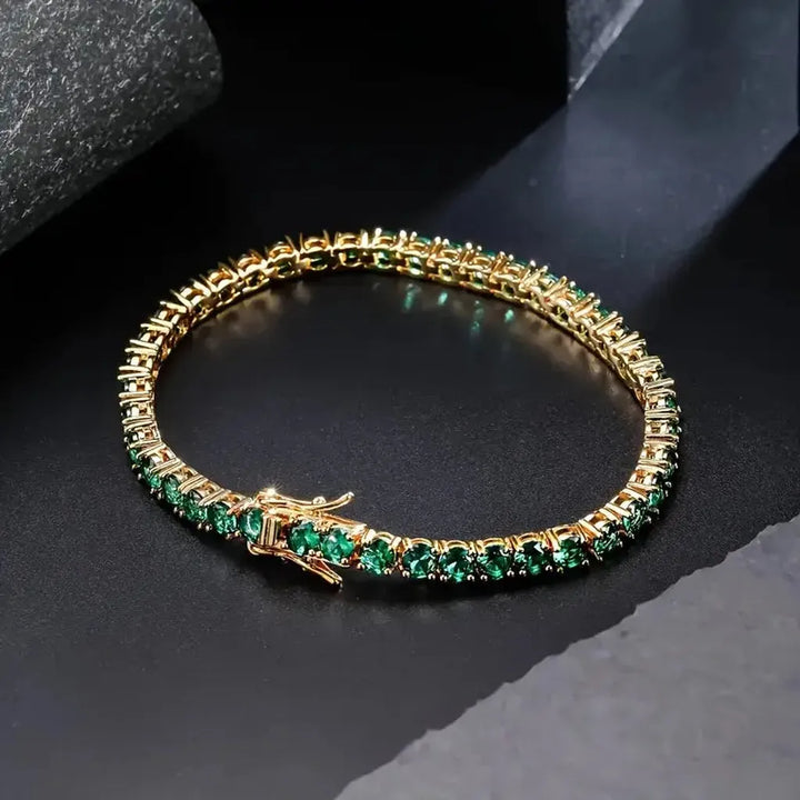 Ella Bracelet with Emerald