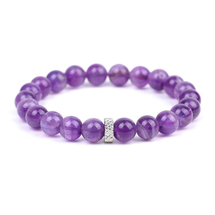 Bracelet "Sandals" with Amethyst