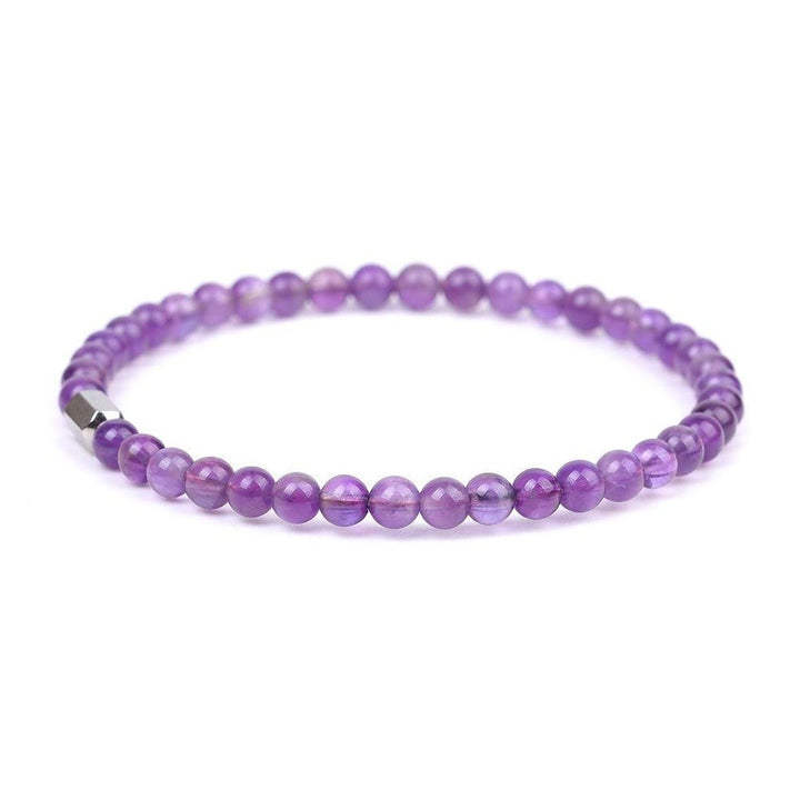 Bracelet "Sandals" with Amethyst