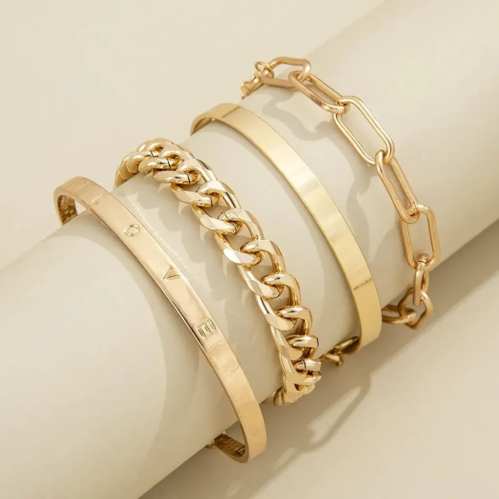 Bracelet Set Golden Harmony