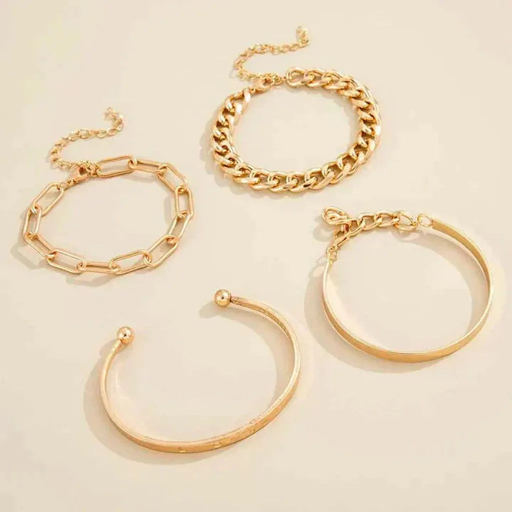 Bracelet Set Golden Harmony
