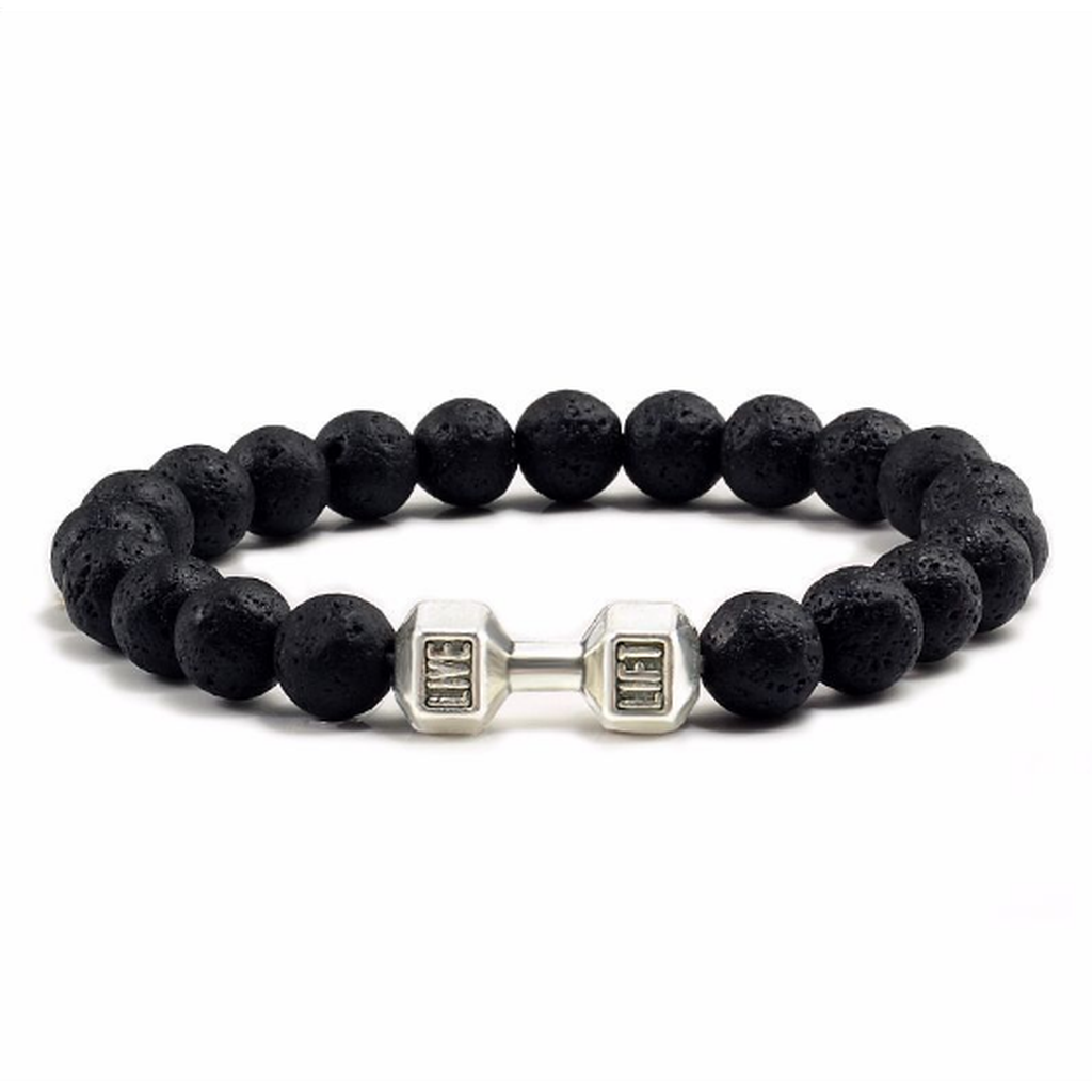 Aromatherapy Bracelet with Lava Stones