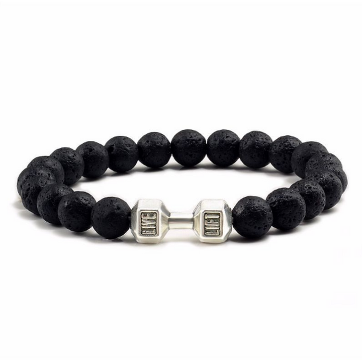 Aromatherapy Bracelet with Lava Stones