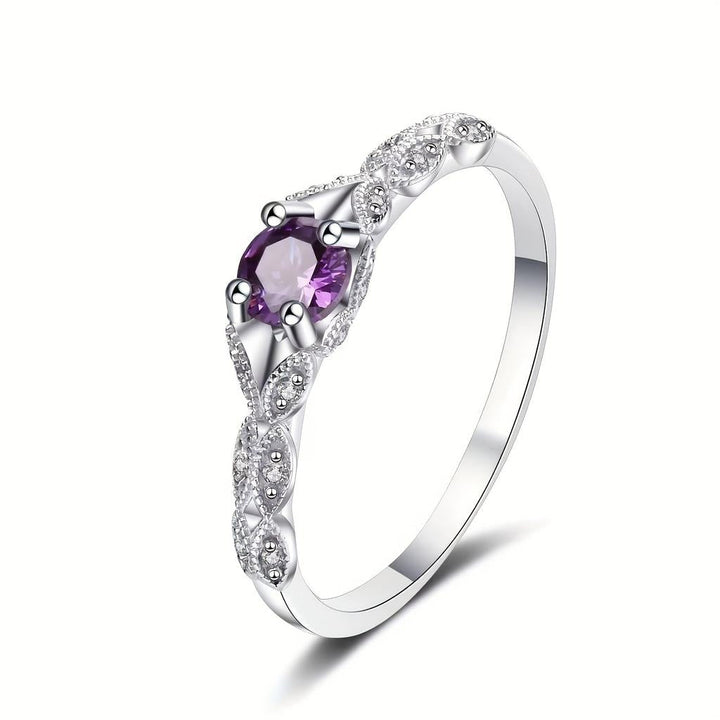 Brigitte Ring with Amethyst