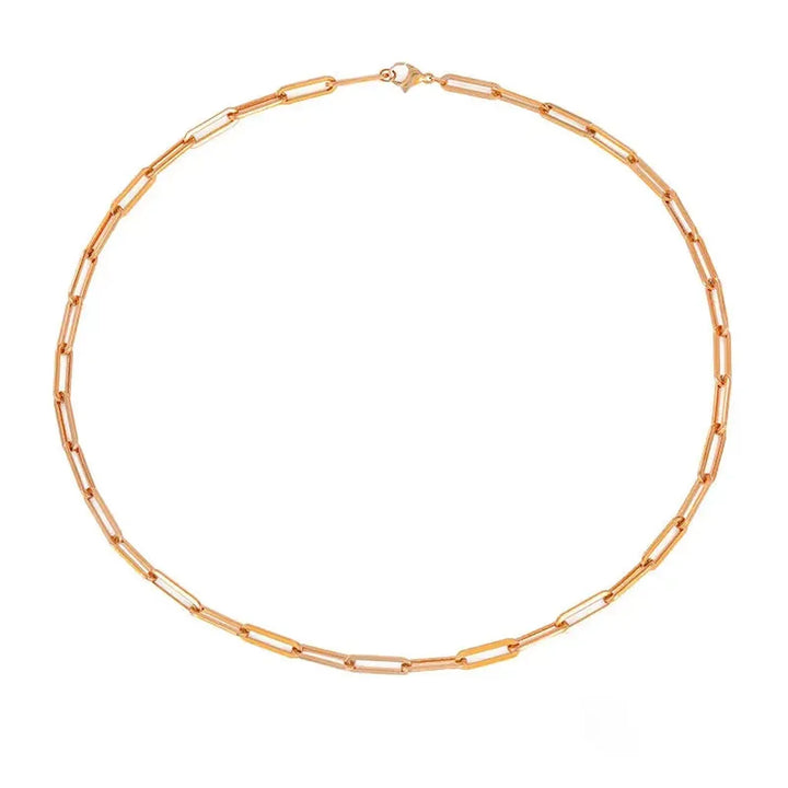 Ladies' Necklace with Steel Chain