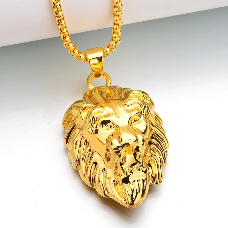 Dominion Necklace with Lion Pendant