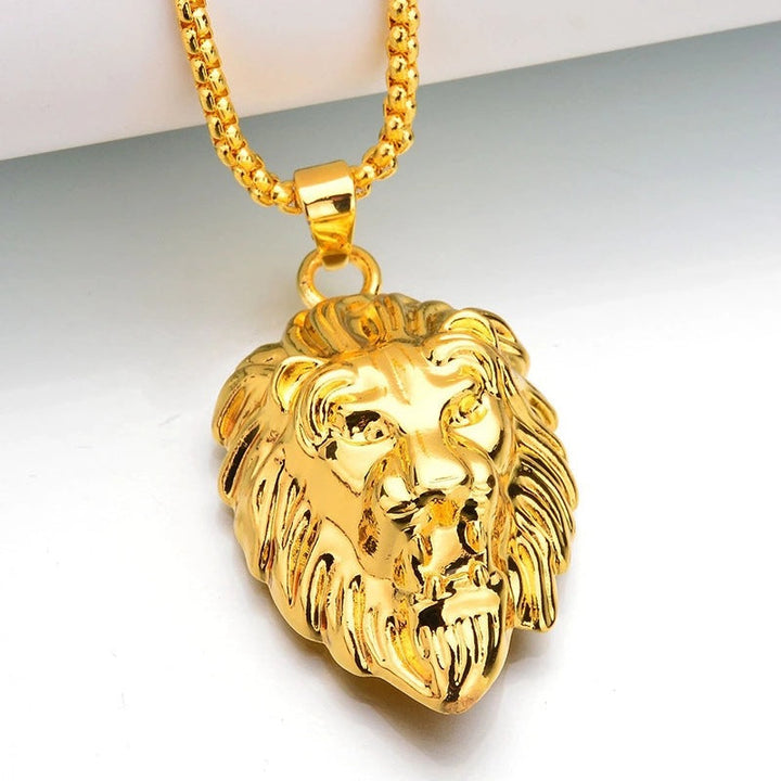 Dominion Necklace with Lion Pendant