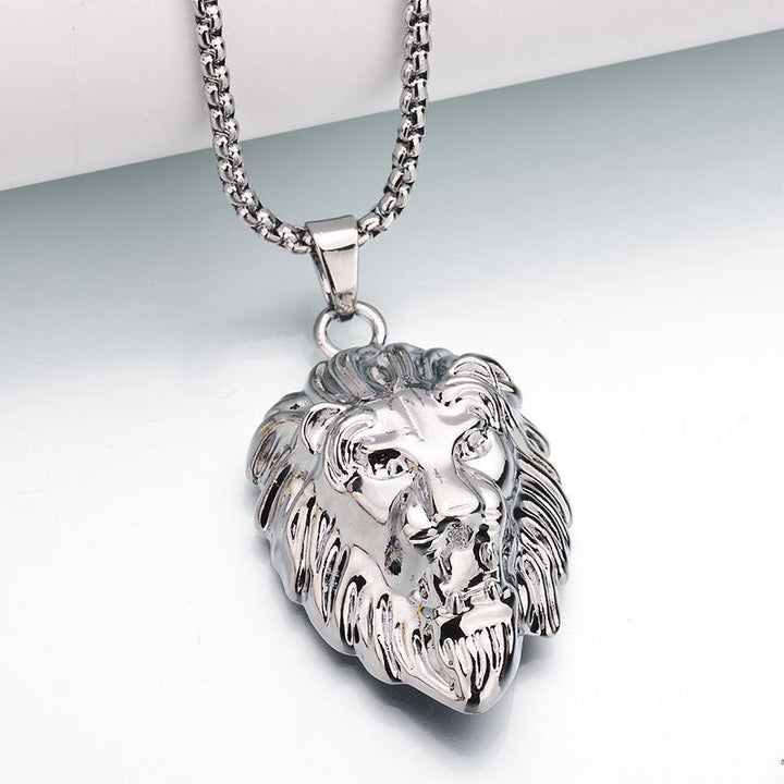Dominion Necklace with Lion Pendant