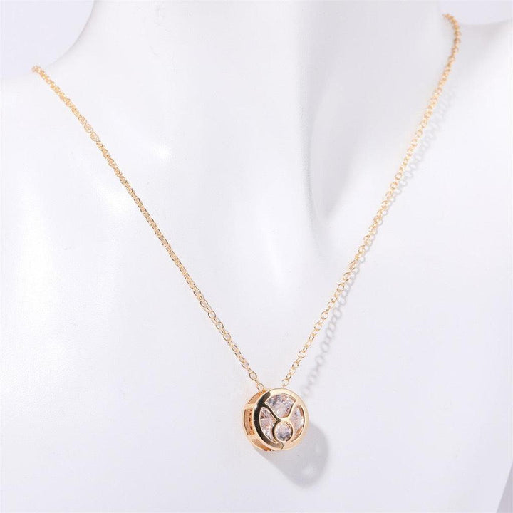 Double-Sided Zodiac Necklace