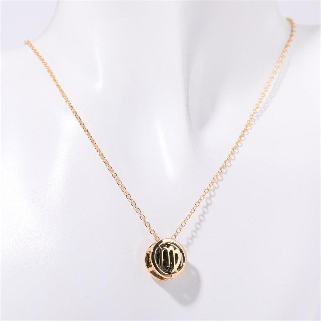 Double-Sided Zodiac Necklace