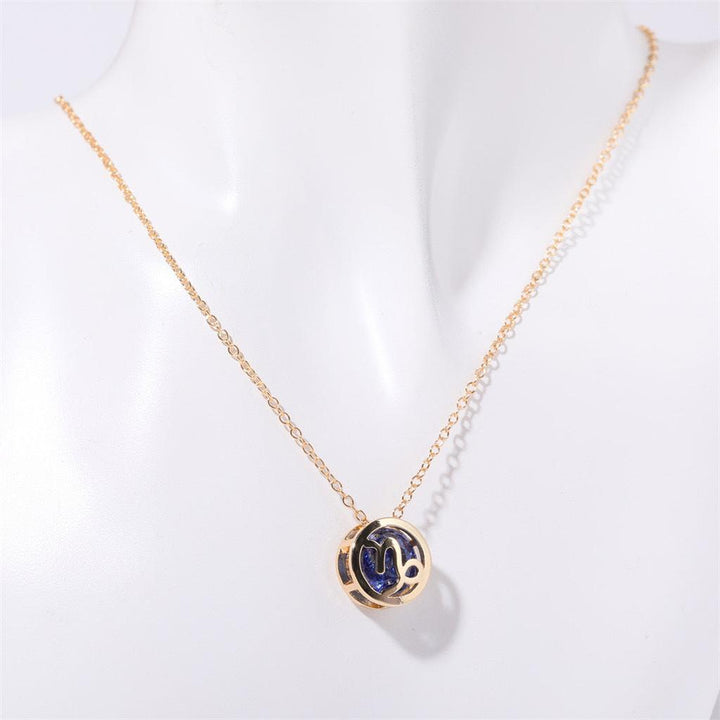 Double-Sided Zodiac Necklace