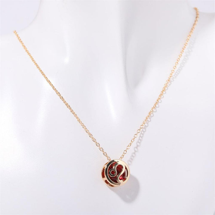 Double-Sided Zodiac Necklace