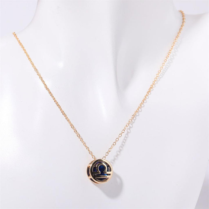 Double-Sided Zodiac Necklace