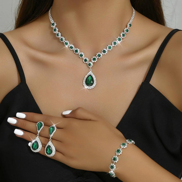 Three-Piece Bridal Jewellery Set