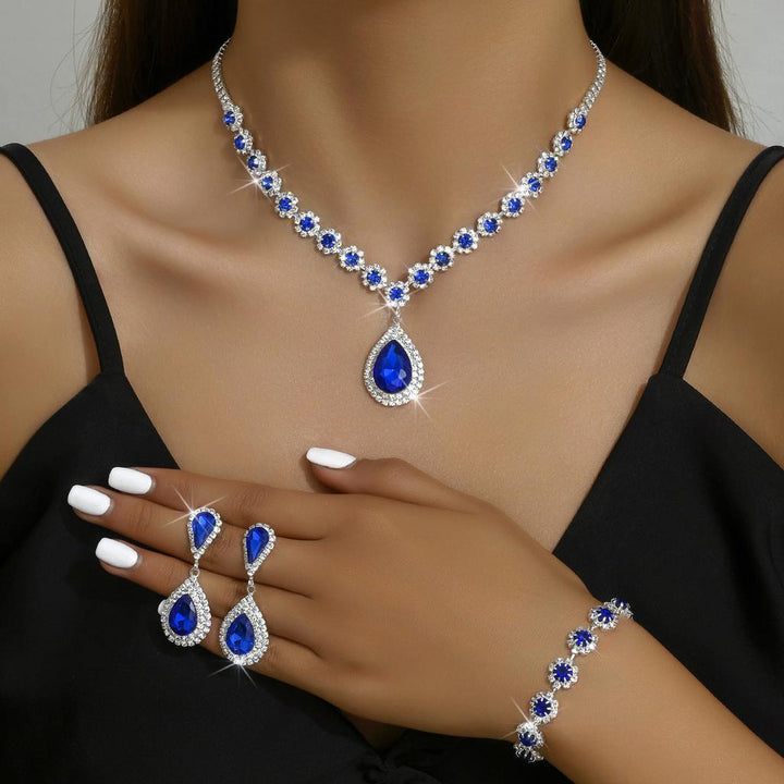 Three-Piece Bridal Jewellery Set