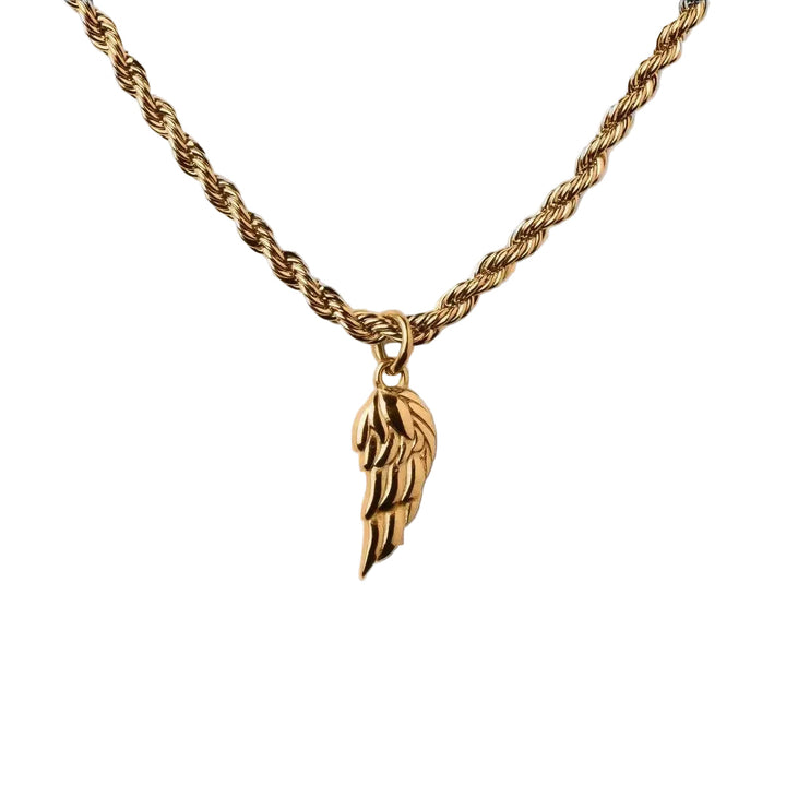 Elio Necklace with Wing Pendant