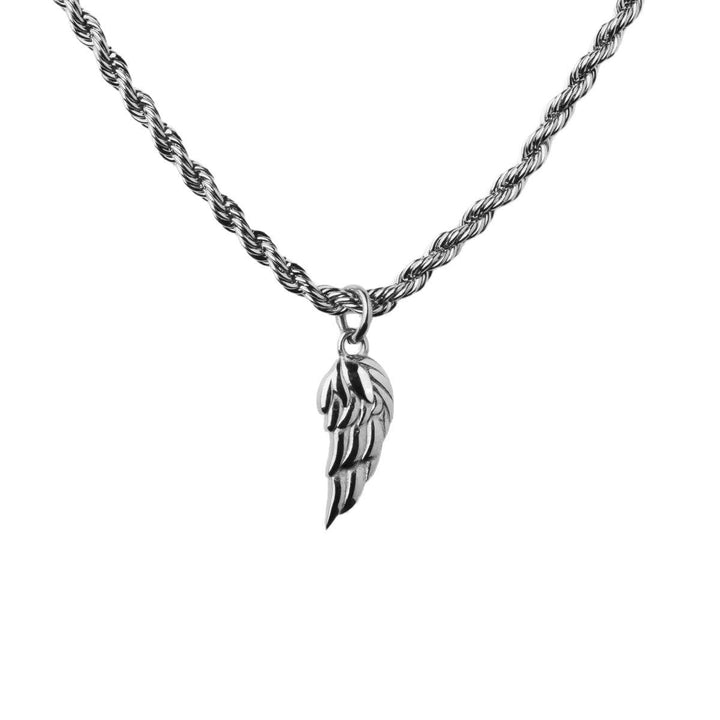 Elio Necklace with Wing Pendant