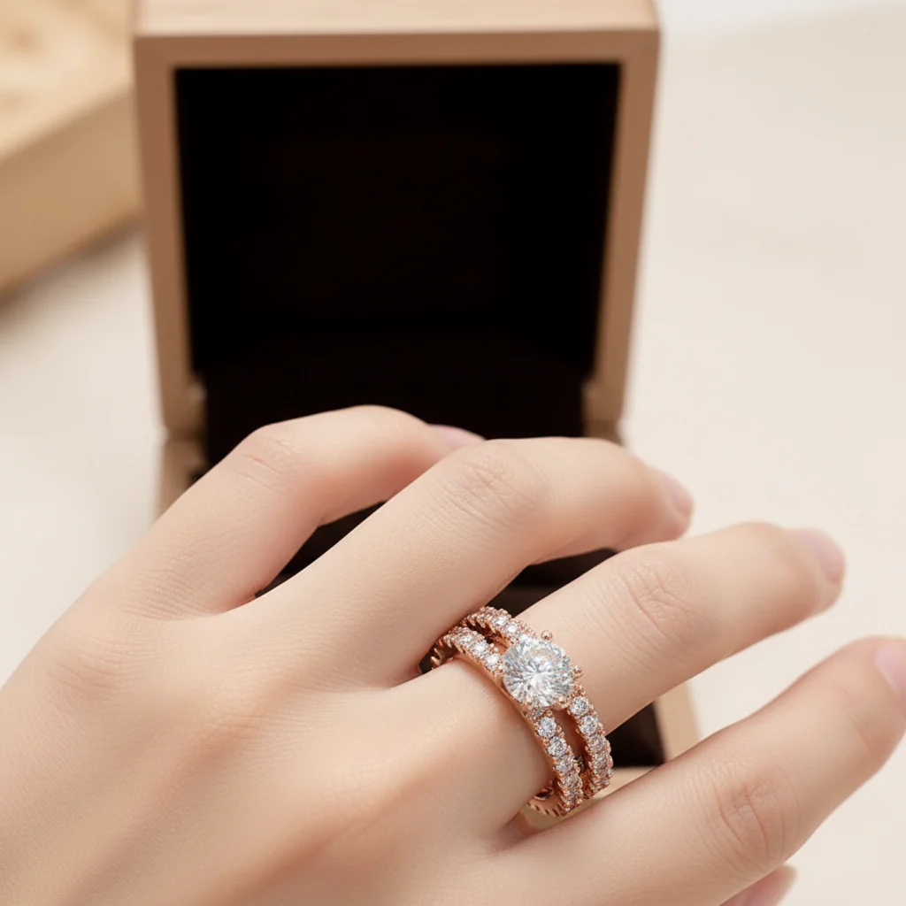 Eternal Radiance Ring Set