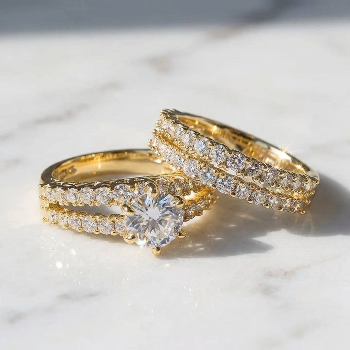 Eternal Radiance Ring Set