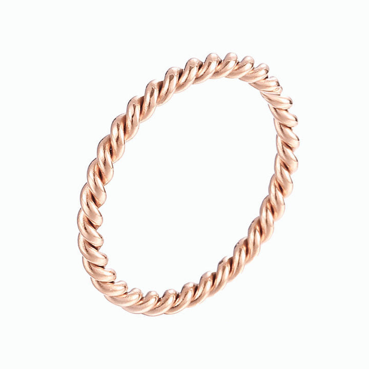 Braided Copper Bracelet Cordelia