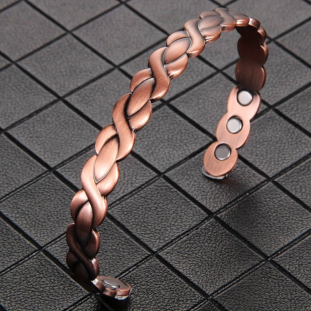 Braided Copper Bracelet Harmony