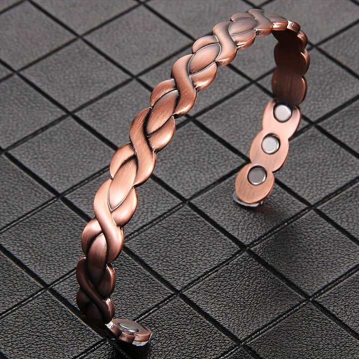 Braided Copper Bracelet Harmony