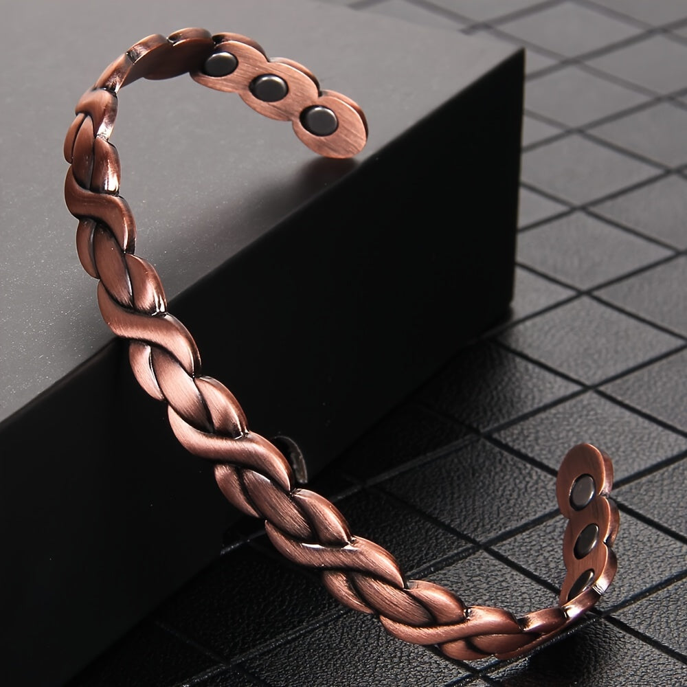 Braided Copper Bracelet Harmony