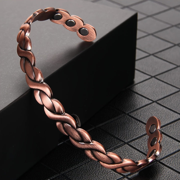Braided Copper Bracelet Harmony