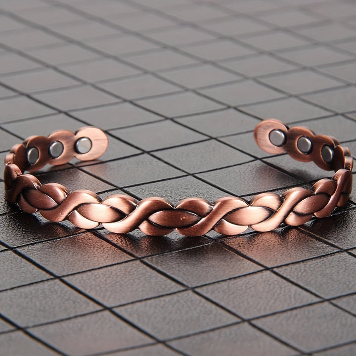 Braided Copper Bracelet Harmony