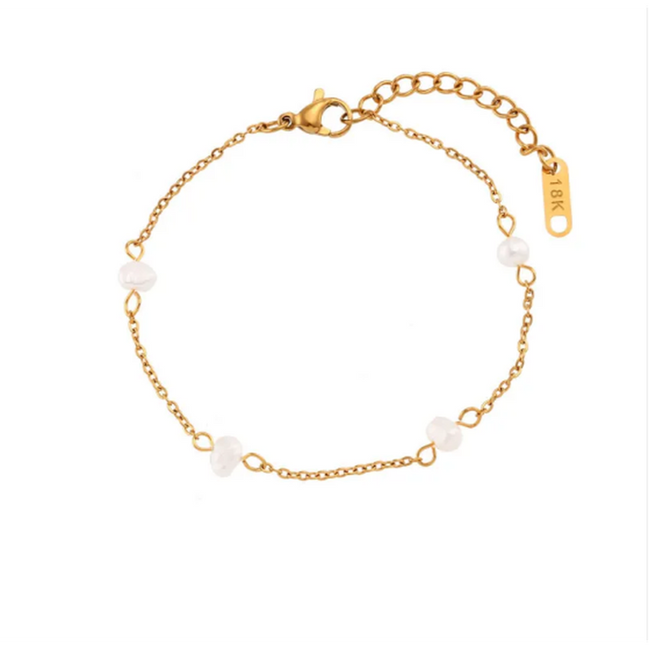 Gift Set in Stainless Steel: Necklace and Bracelet