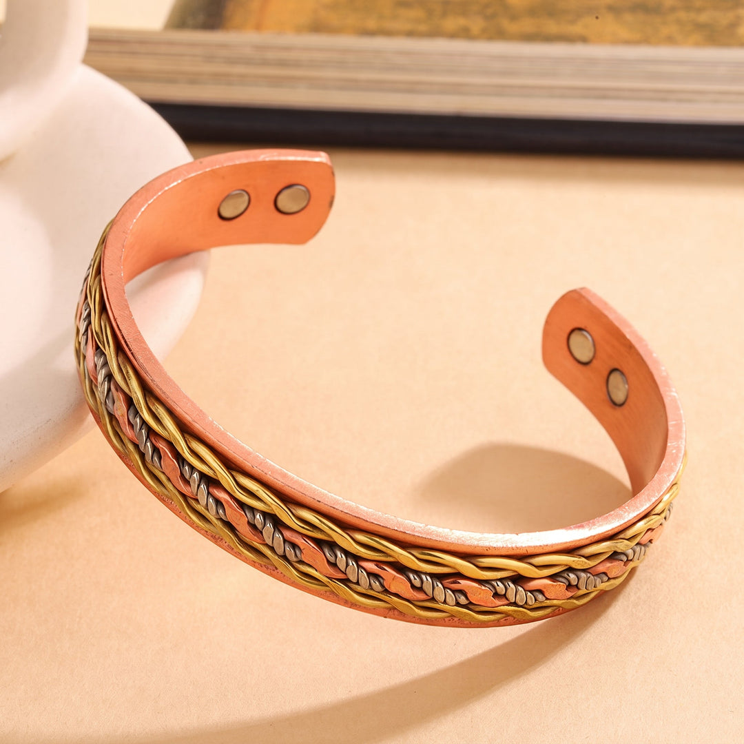 Woven Copper Bracelet Aurelia