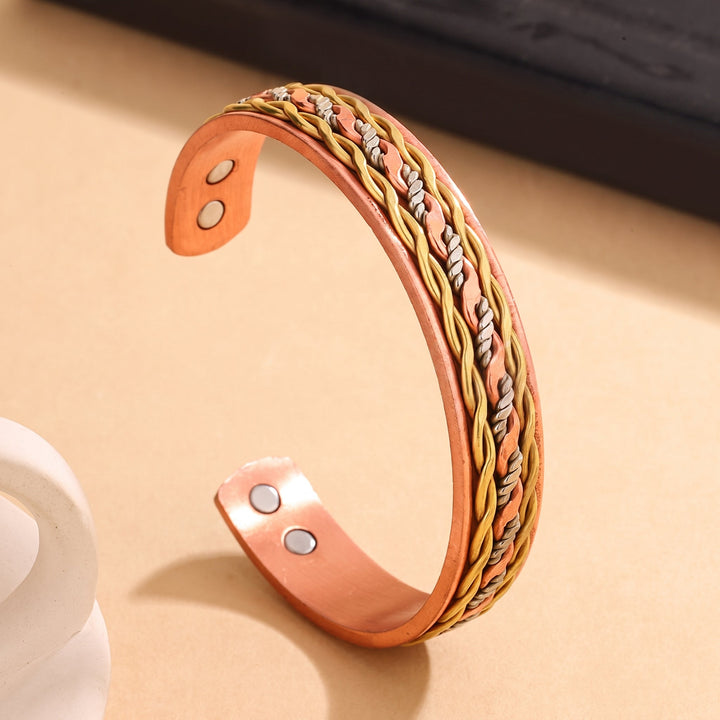 Woven Copper Bracelet Aurelia