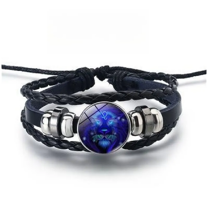 Shiny Bracelet with 12 Star Signs