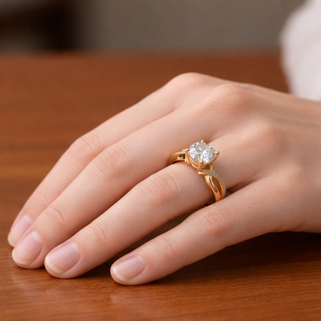 Golden Ring "Eternal Shine"