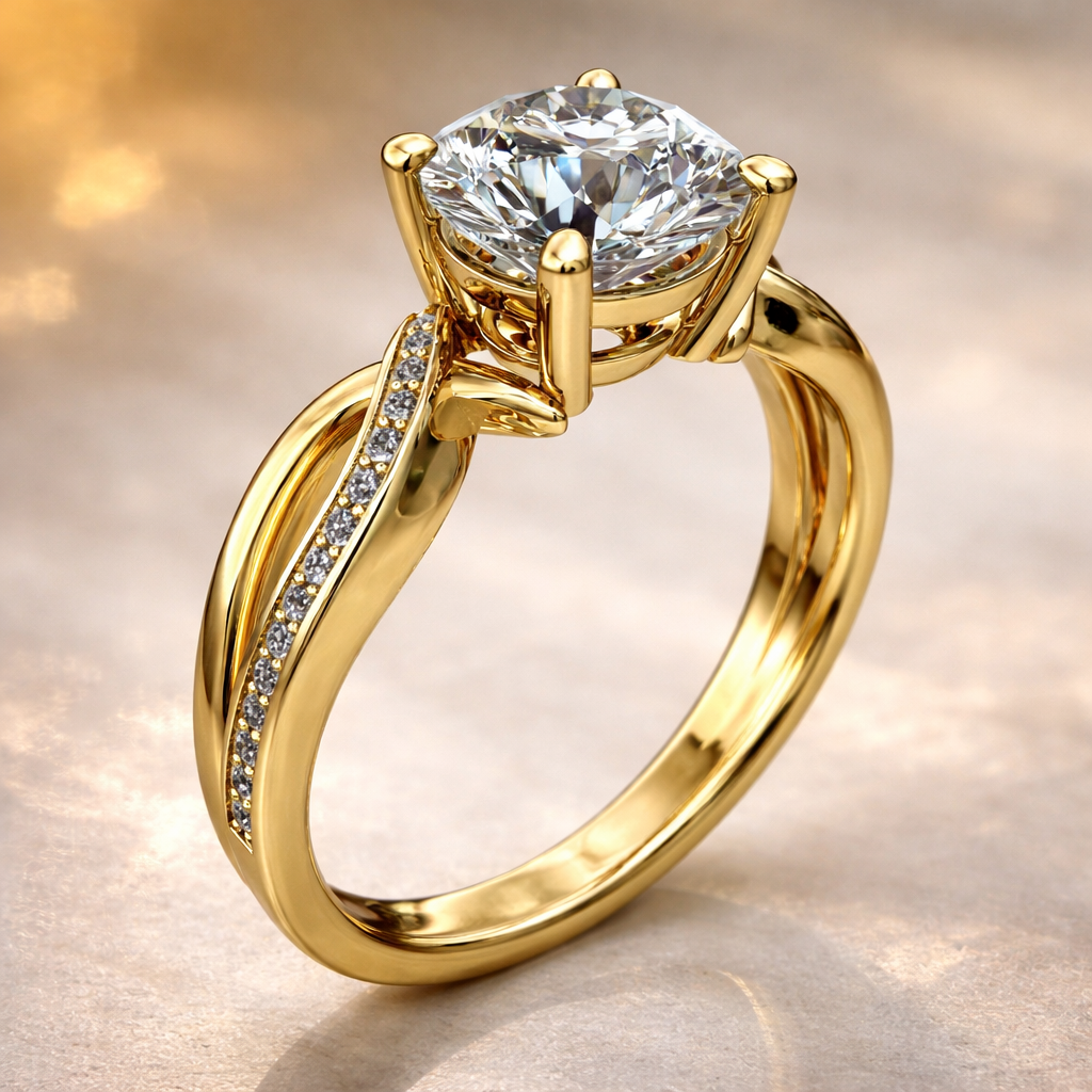 Golden Ring "Eternal Shine"
