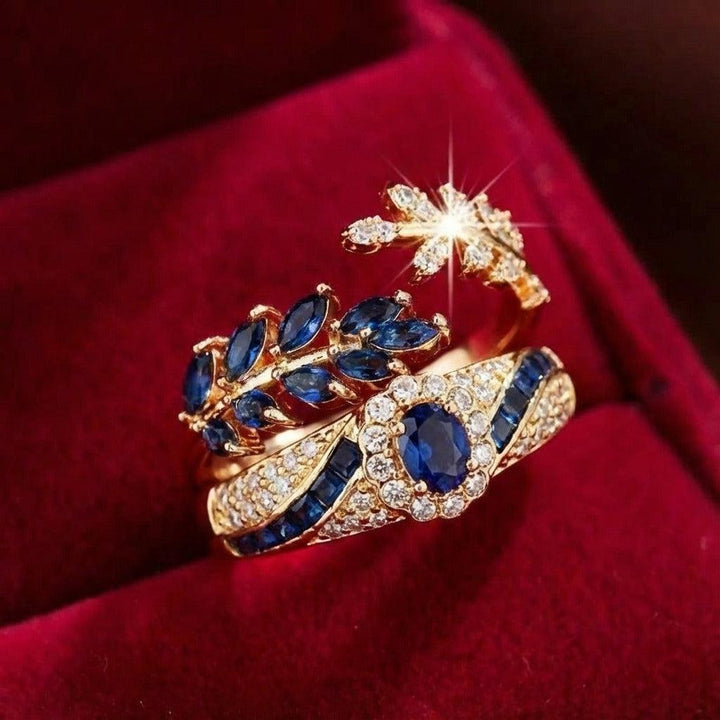 Abellissa Gold Ring Set