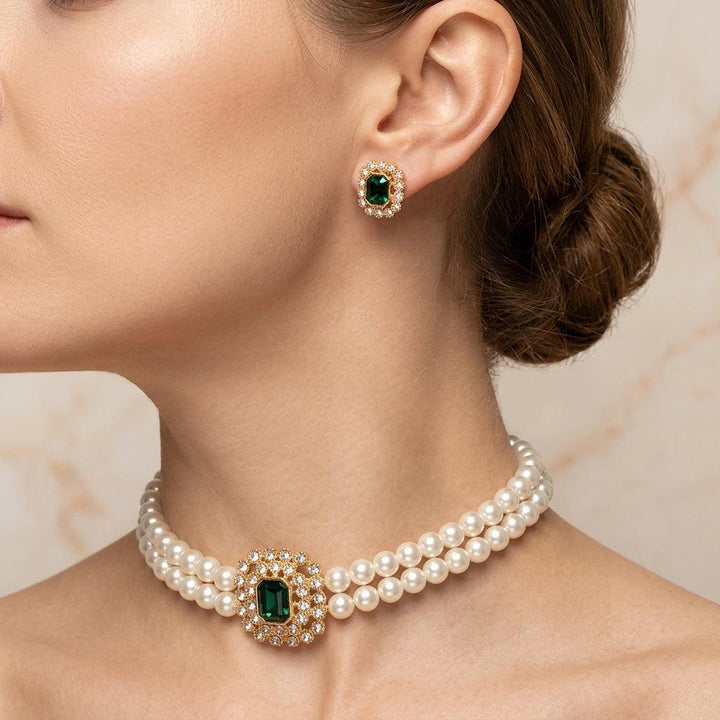 Golden Jewellery Set Thamyris