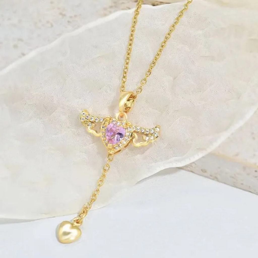 Angel Heart Necklace Amor