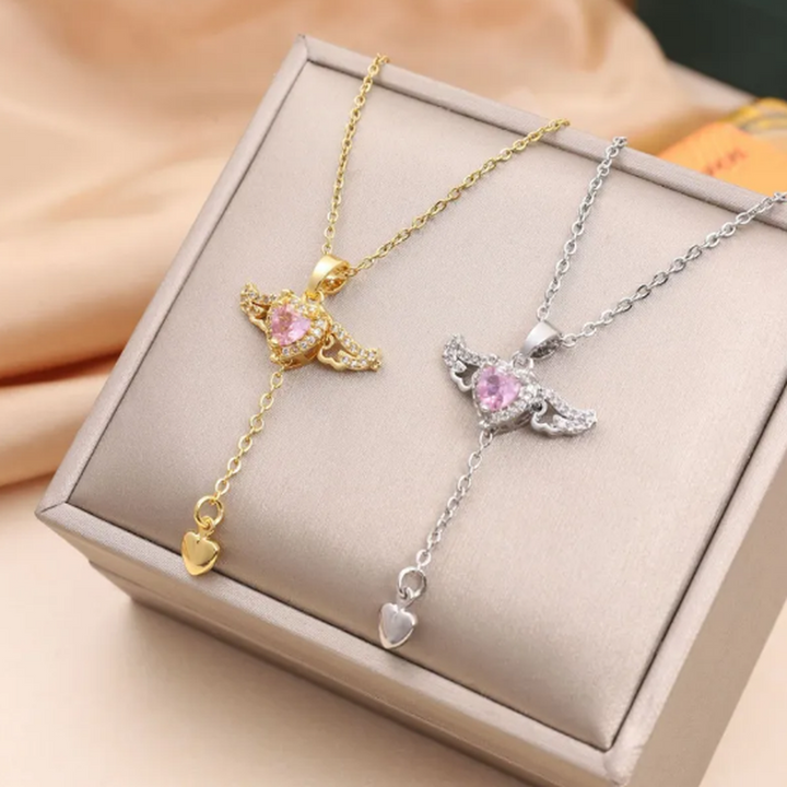 Angel Heart Necklace Amor