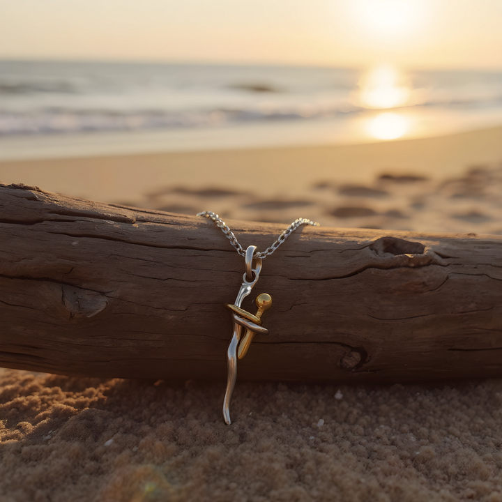 Necklace "Infinite Embrace"