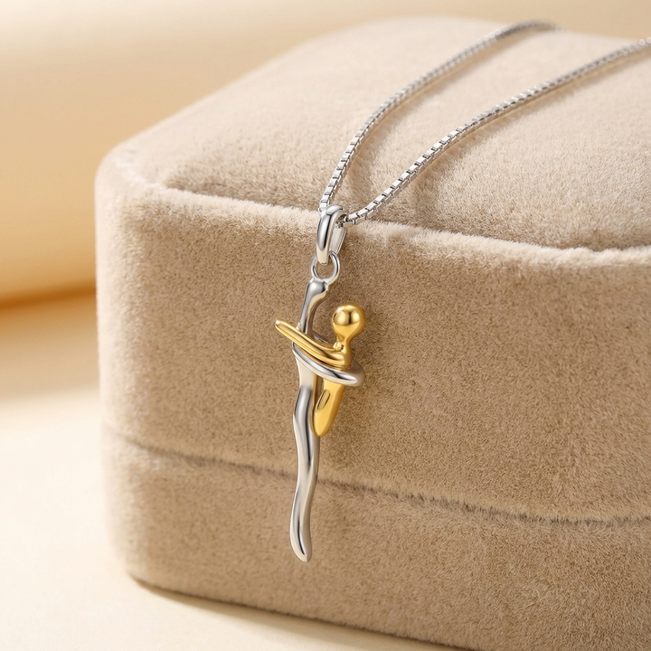Necklace "Infinite Embrace"