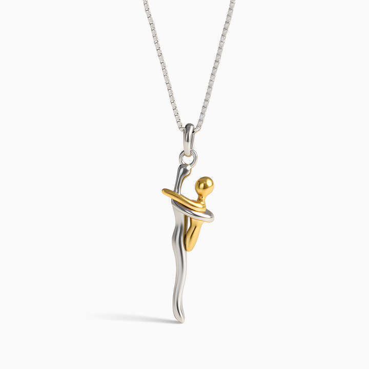 Necklace "Infinite Embrace"