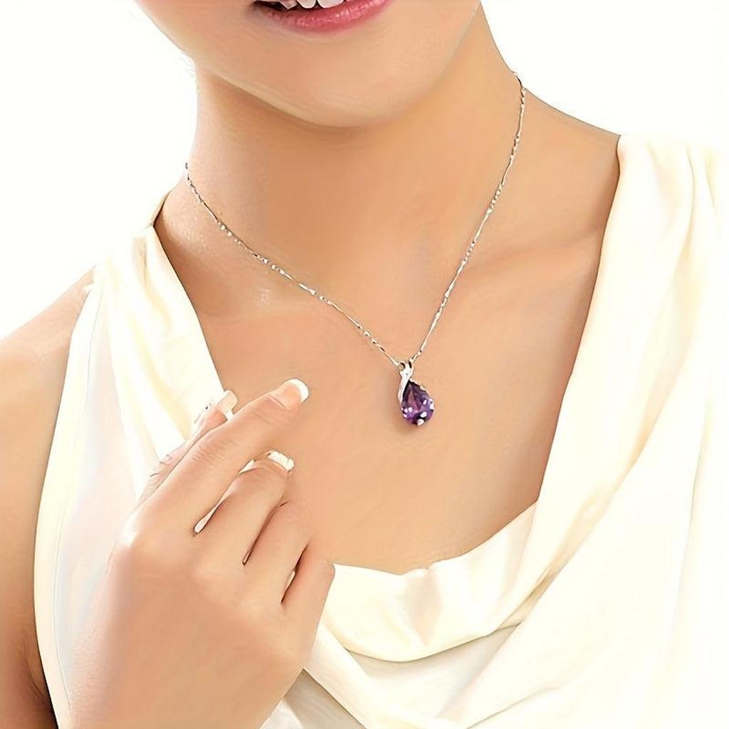 Necklace "Verena" with Amethyst