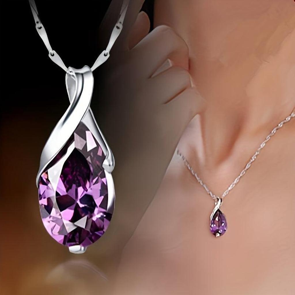Necklace "Verena" with Amethyst
