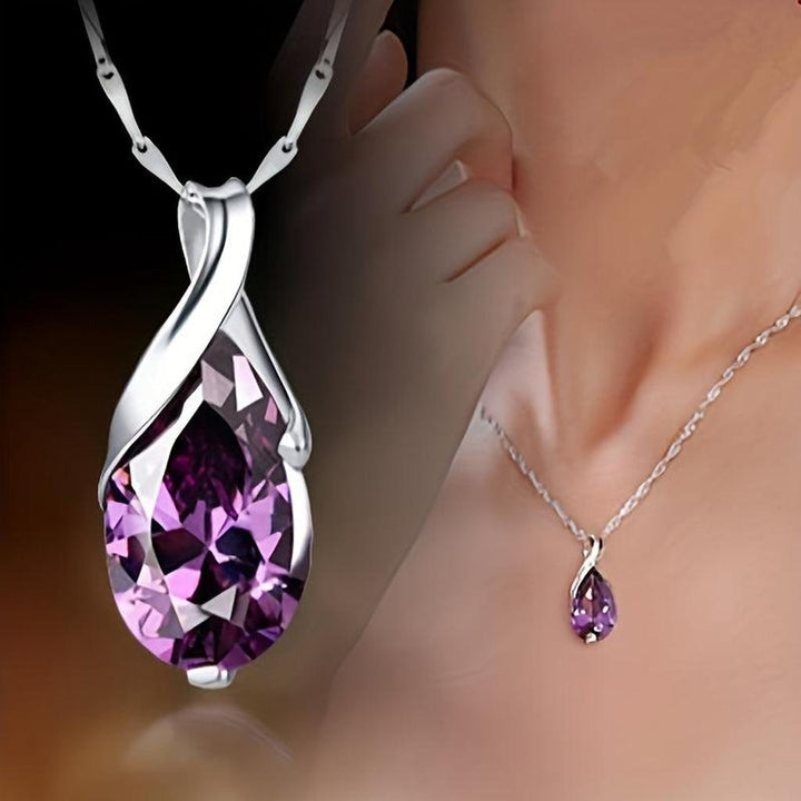 Necklace "Verena" with Amethyst